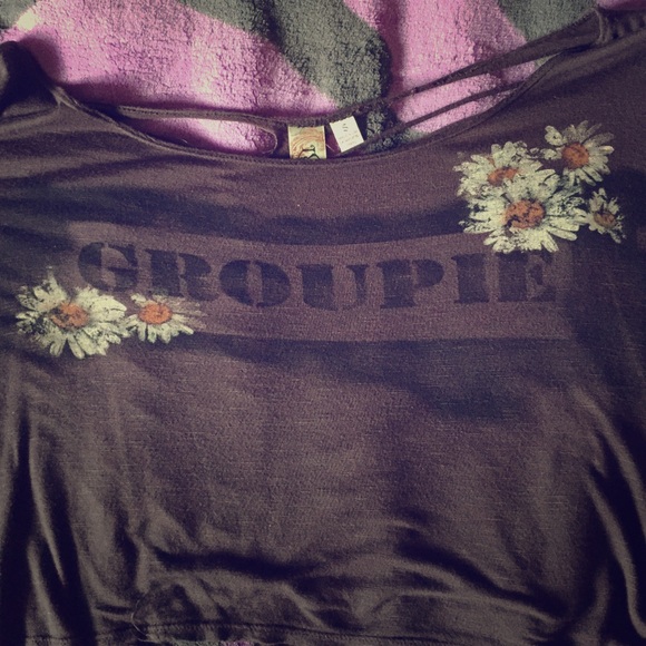 'Groupie' Flower Child Shirt