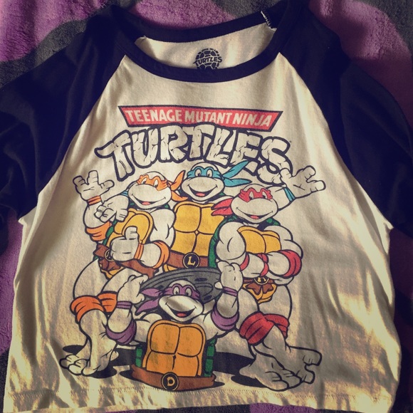 TMNT Crop Top