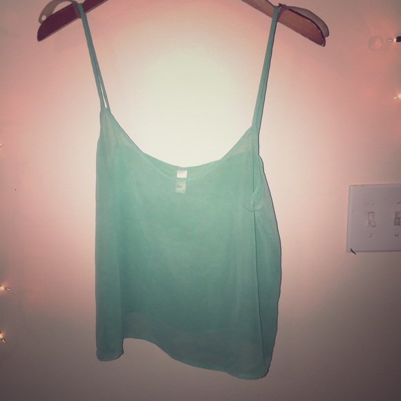 Sheer American Apparel tank