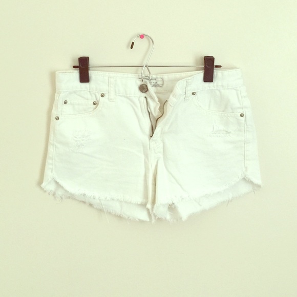 White Free People Shorts