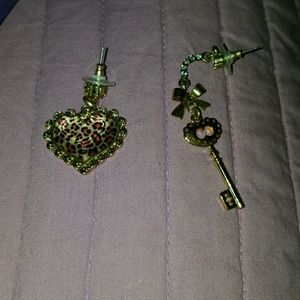 Betsey Johnson earrings