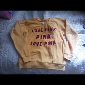 Pink sweatshirt