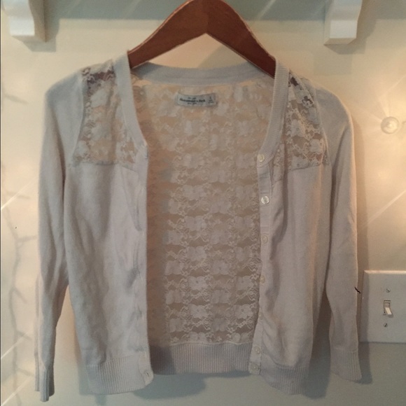 Abercrombie & Fitch lace cardigan