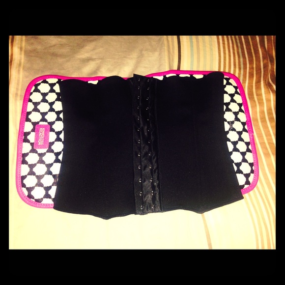 Black waist trainer