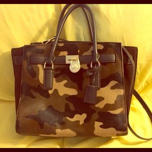 Michael Kors camouflage bag