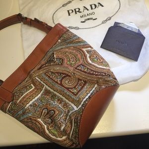 Prada small bucket purse