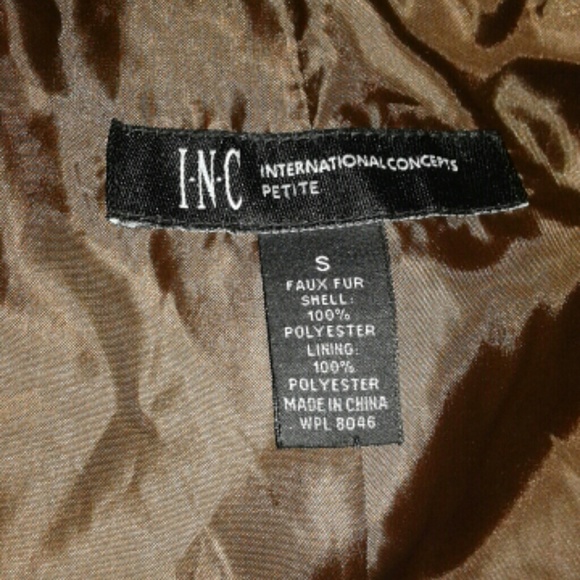 Faux Fur Crop Jacket - Picture 3 of 4