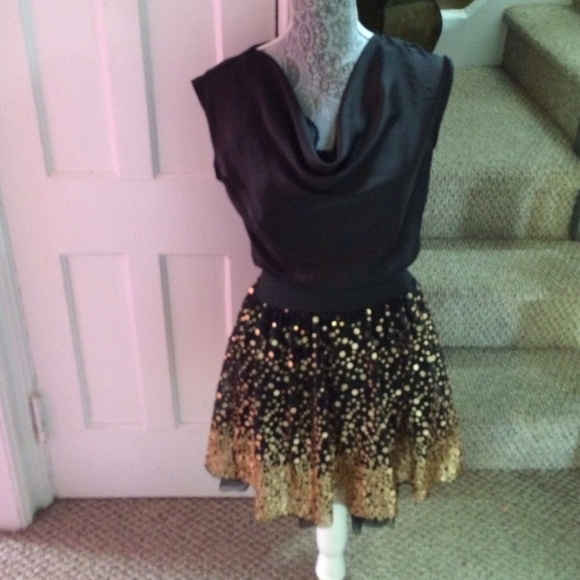 SALE Urban Hearts ♥️ Juniors Dress Cap Sleeve Neck - Picture 3 of 7