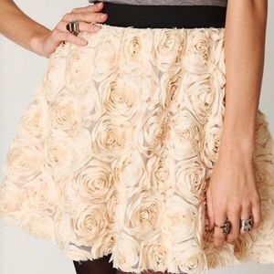 Free people rosette skirt