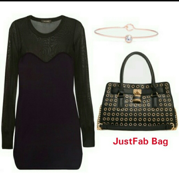 💥SALE💥Black faux leather bag