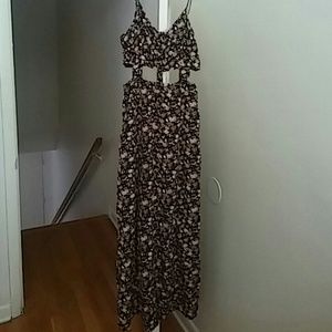Long floral dress