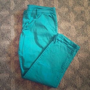 💕SOLD💕Teal/turquoise ankle pants