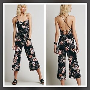 Free People New Romantics Stella Floral Romper