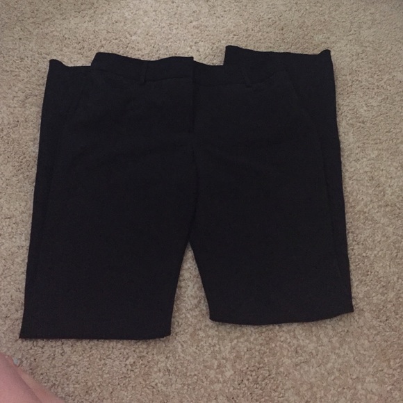 Black business slacks