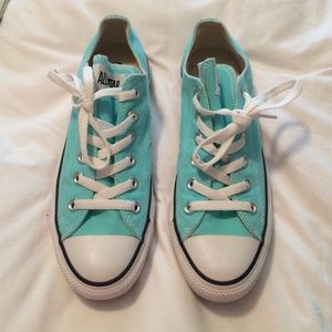 Bright Blue Converse Sneakers