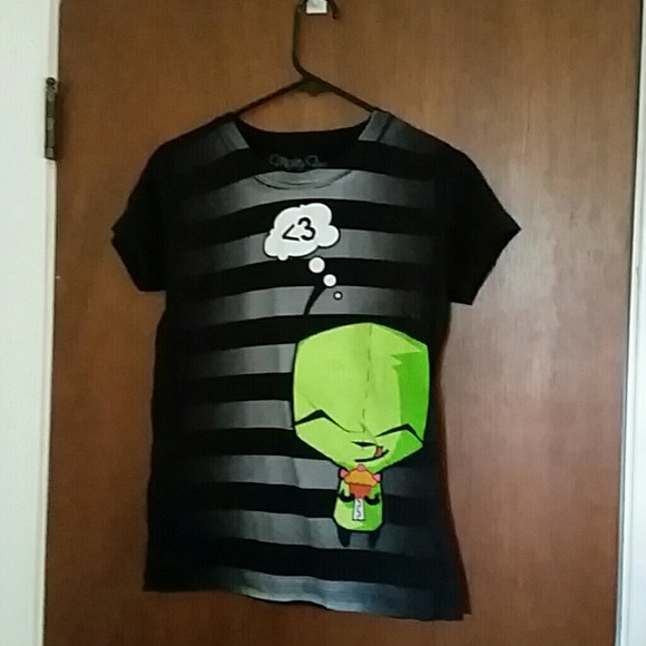 Invader Zim - Gir with a cupcake