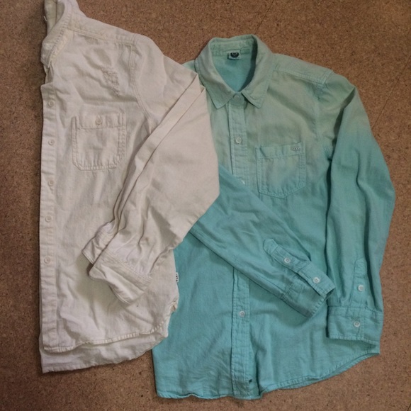 Roxy Fleece Button Downs