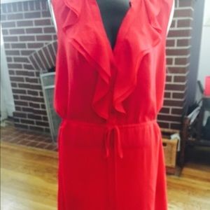 Red H&M dress