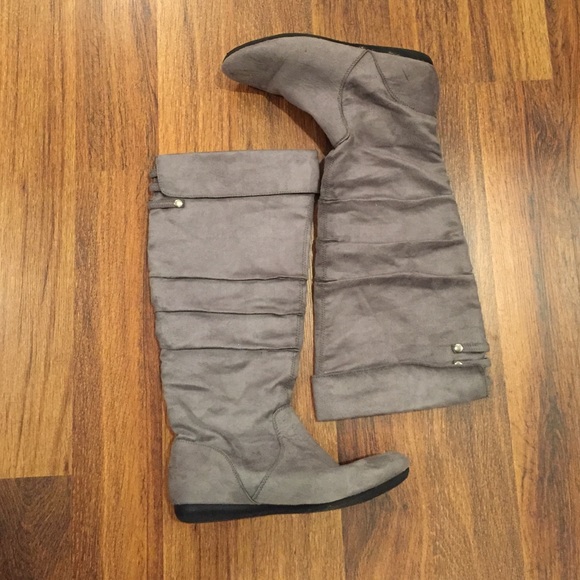 Grey Boots
