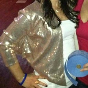 Sequin blazer