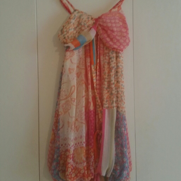 Pura Vida Mixed Floral Pattern Sundress!