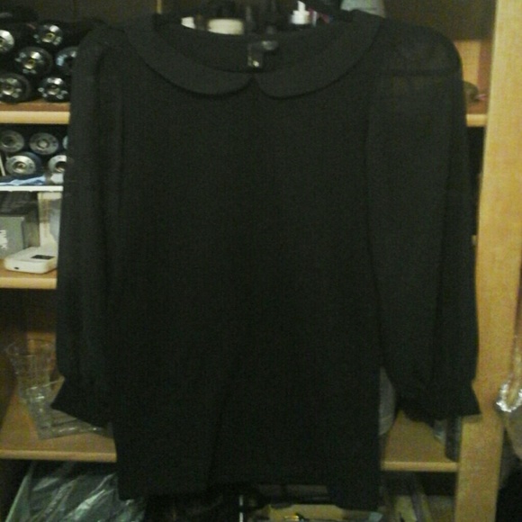 Peter pan collared dress