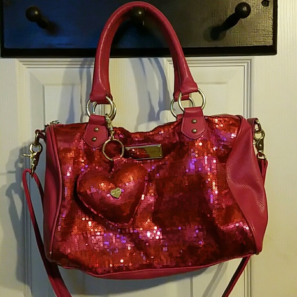 BETSEY JOHNSON Red and hot pink