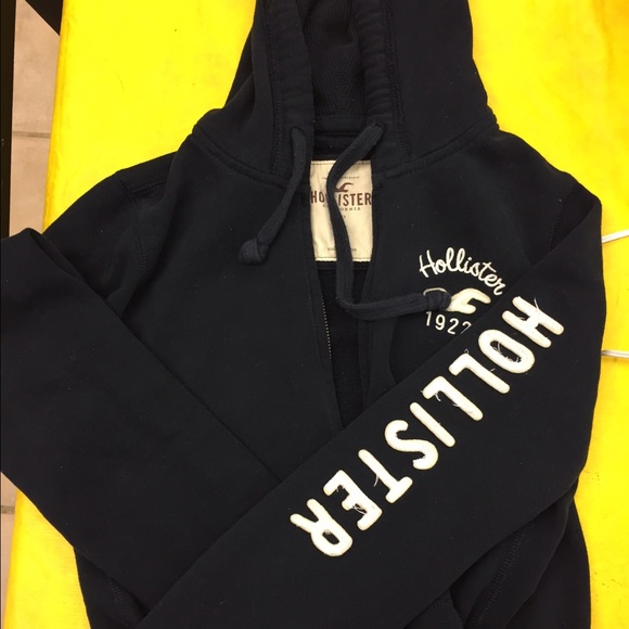 Navy Hollister jacket