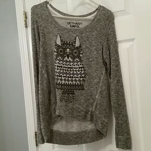 Bethany Mota owl sweater