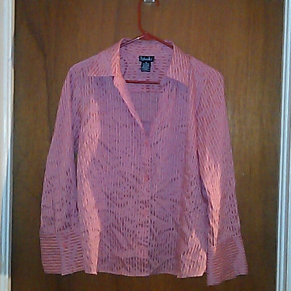 Pink tangerine blouse