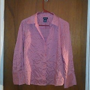 Pink tangerine blouse