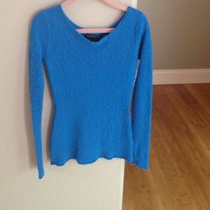 Royal blue sweater from express