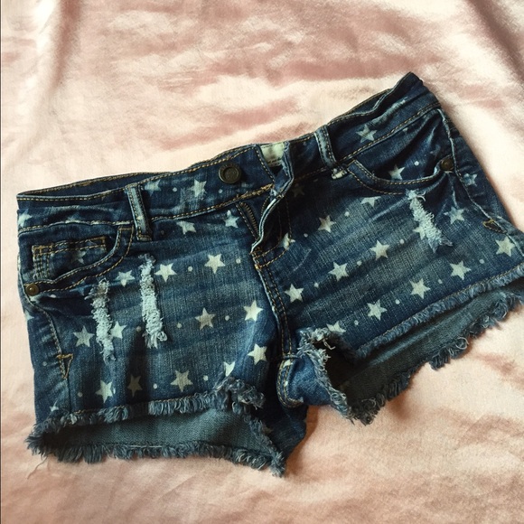Star denim shorts✨ Perfect for the 4th🇺🇸