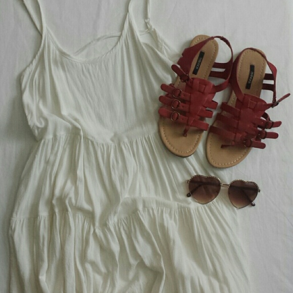 Red Sandals