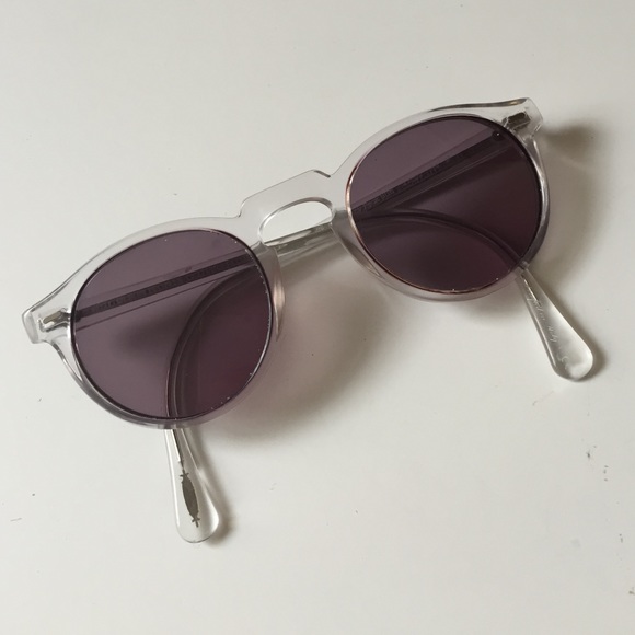 Oliver Peoples Accessories - Oliver Peoples Gregory Peck sunglasses clear