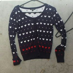 Hearted cardigan