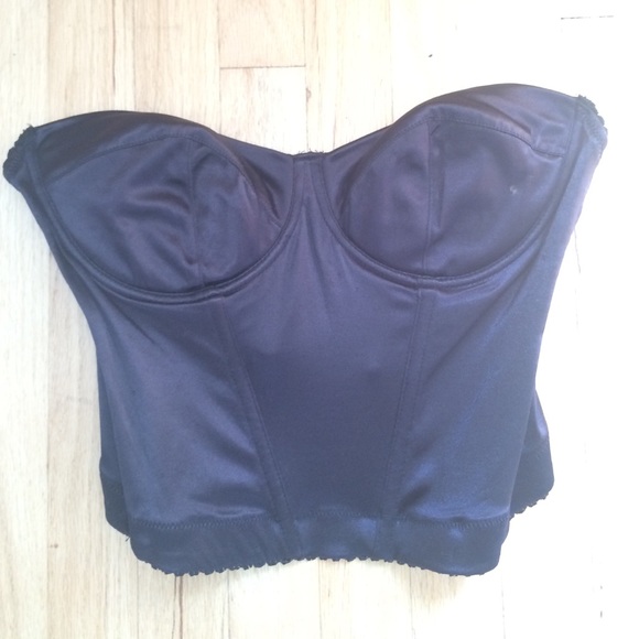 Idle Minds Black Bustier/Corset 34A