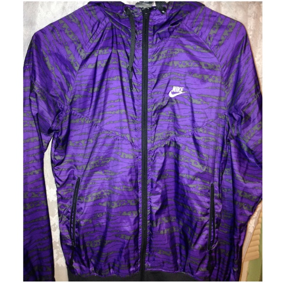Nike Purple/Grey Windbreaker