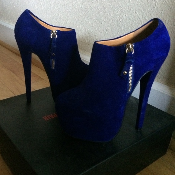 Royal Blue Heels