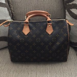 🚫 SOLD 🚫💯Louis Vuitton speedy 30
