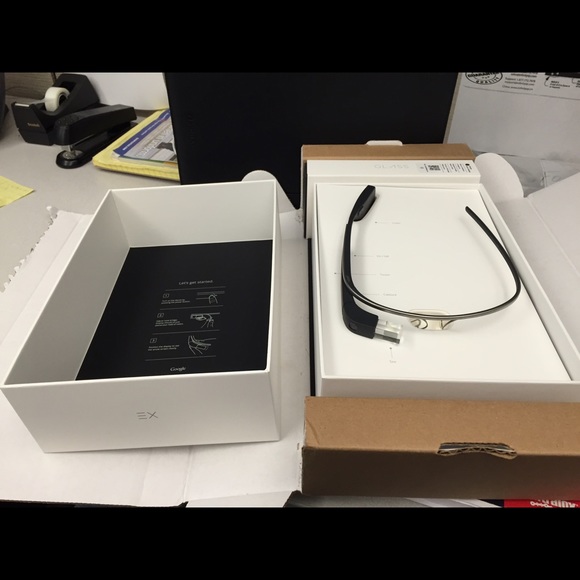 GOOGLE GLASS- never worn. Still in original box.