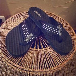 Brand new Sketchers foam flip flops