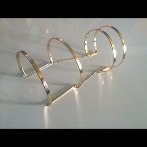 Double Cutout Arm Cuffs