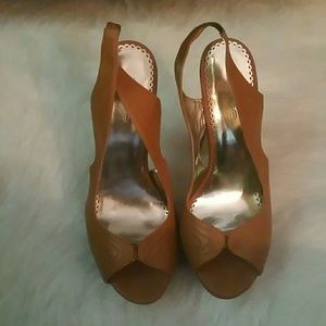 BeBe Platforms Size 8 but Fits like a 7