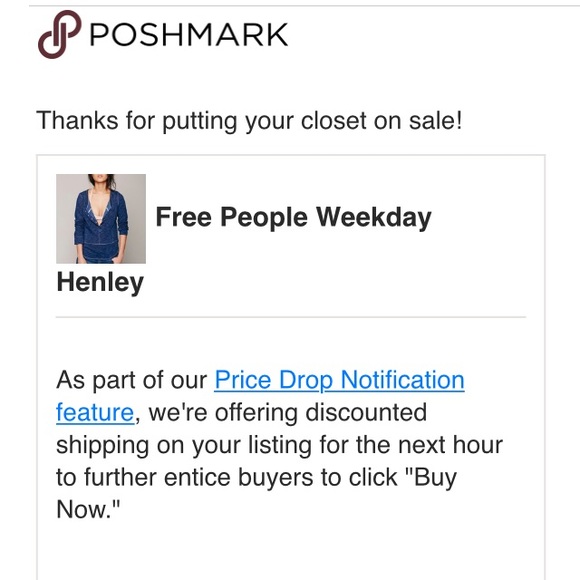 Weekday Henley Price Drop= Discounted Shipping 😊