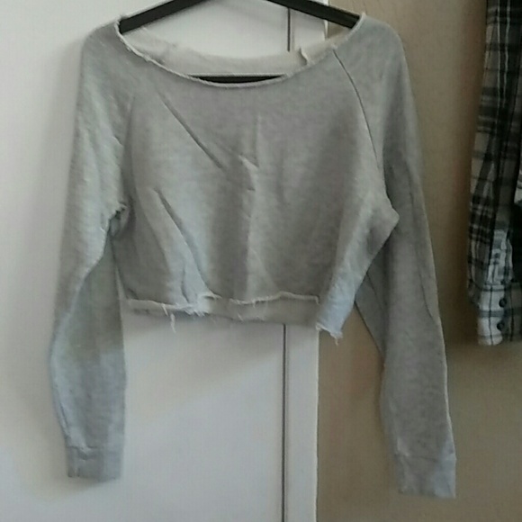 Urban Outfitters Distressed Crop Sweater