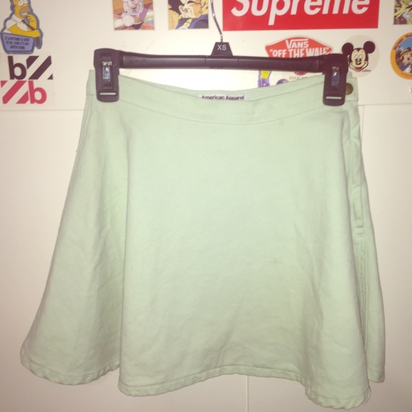 Like New, American Apparel Pistachio Circle Skirt