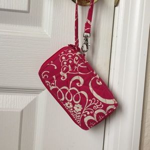 Slightly used Vera Bradley wristlet