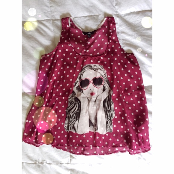Adorable Polkadot Blouse