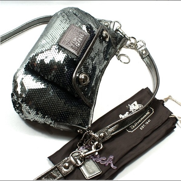 Coach Poppy Sequin Swing Bag